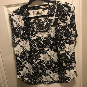 J. Crew Floral Blouse